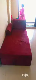 L Type Sofa cum bed