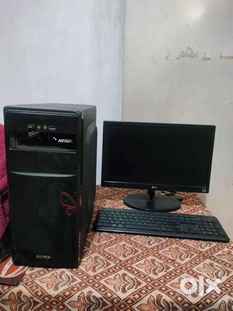 I3 Amd computer system with lcd for sale  in very good condition