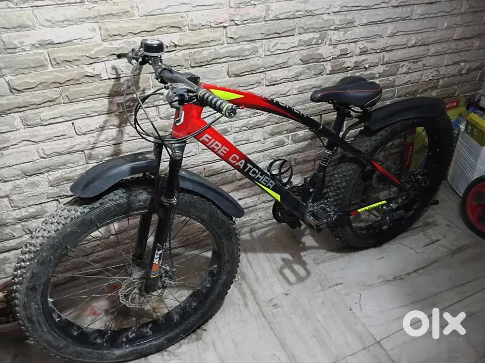 Fat bike with gear good condition