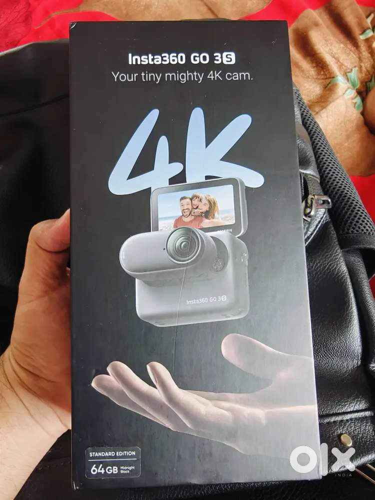 Insta 360 Go 3S 64gb Black only box opened Unused Condition
