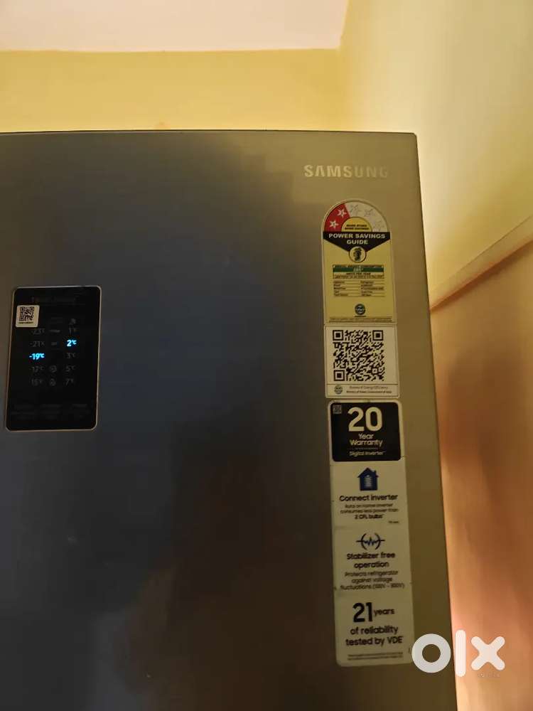 Samsung 385  2 star inverter frost free convertible 5 in 1 double door