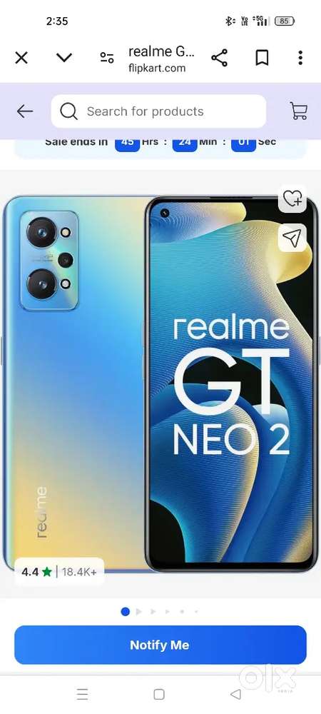 Realme gt neo 2 5g