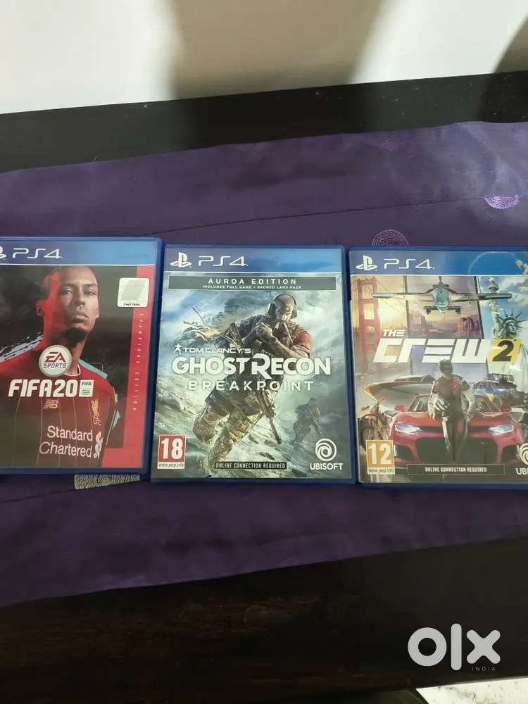 Ps4 game cds (sale or exchange)