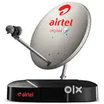 Airtel Dish Tv with smart set tops box