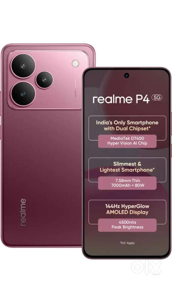 Realme p4 7 128 bechna hai 2 din ho gaye leke