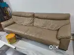 Used leather 4 seater sofa for sale