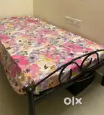 Single bed with mattress