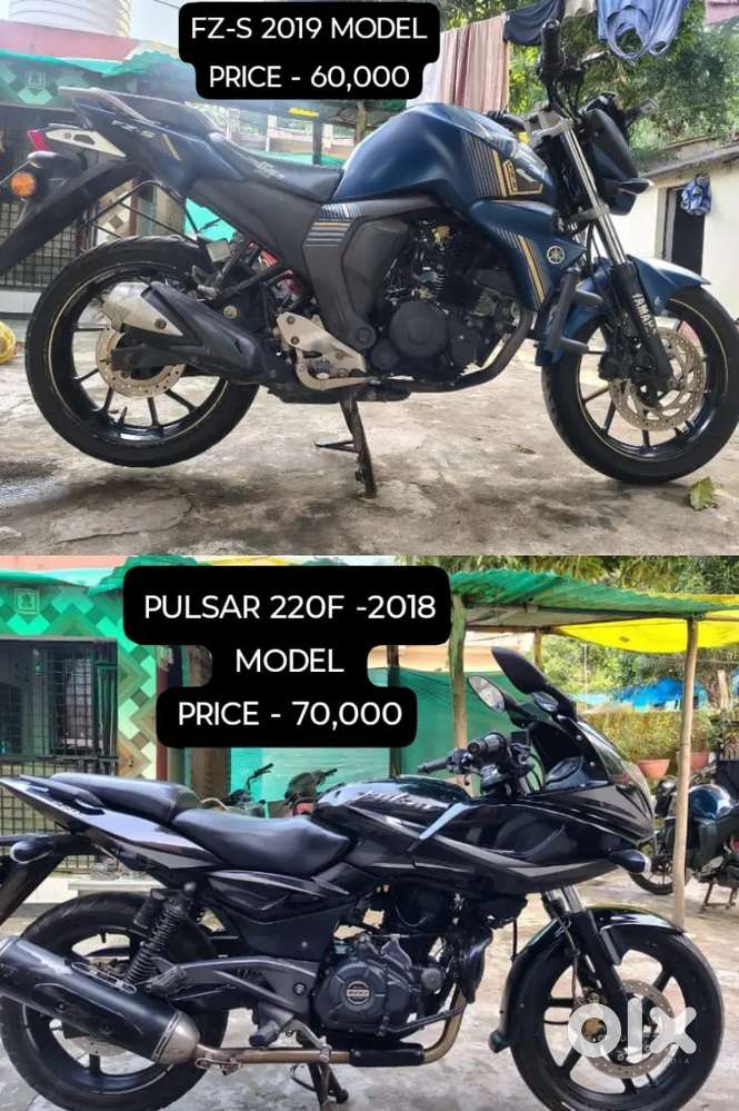 YAMAHA FZ-S & BAJAJ PULSAR 220F