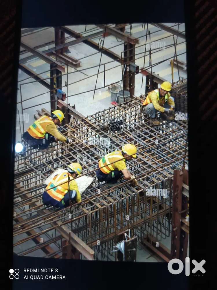 Kam ke liye labour ki jarurat hai carpenter, messan, steel fixer