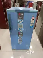 Blue lg single door fridge