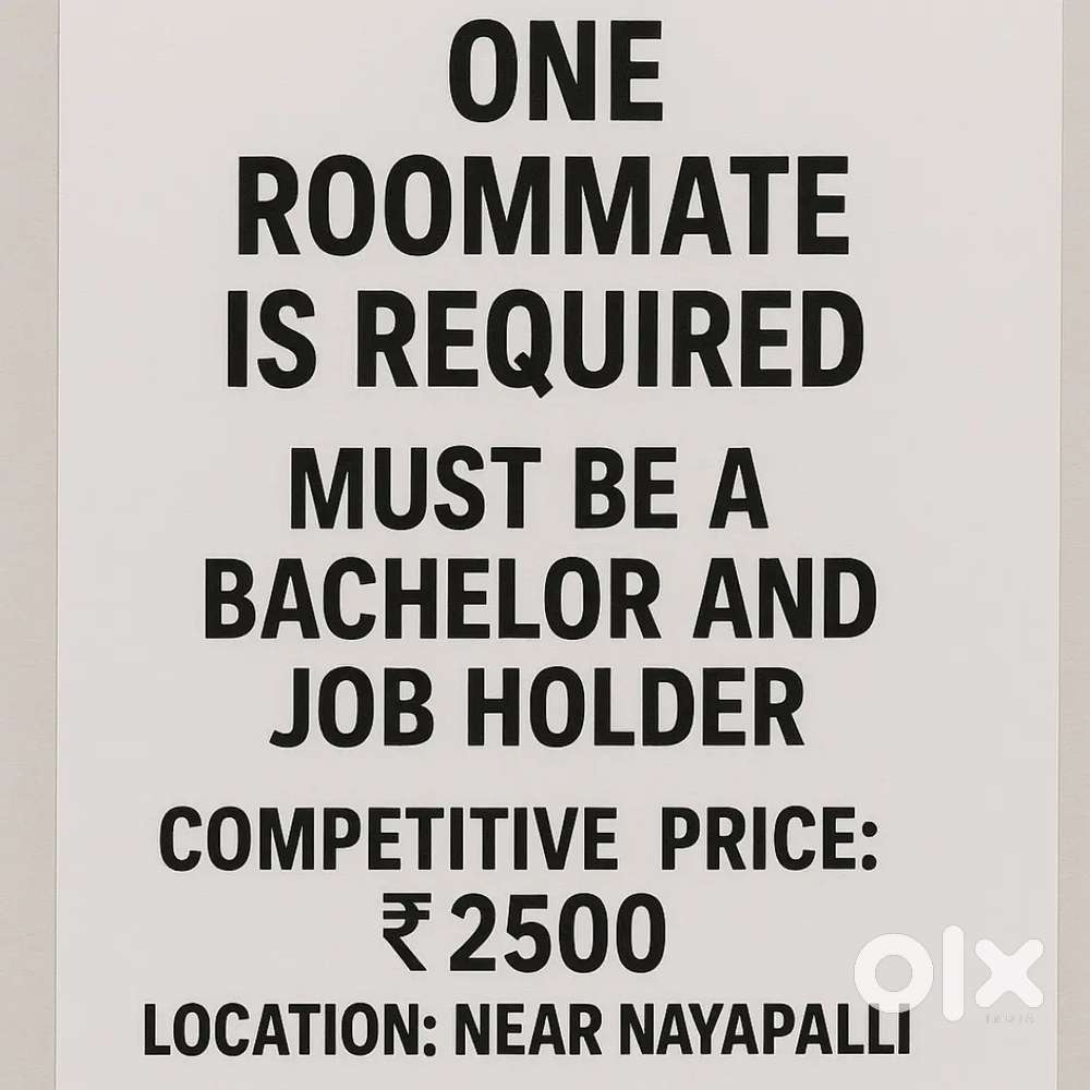 Need a One Roommate Male.