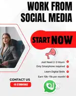 work from social media