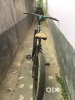 Big tyre and beautiful