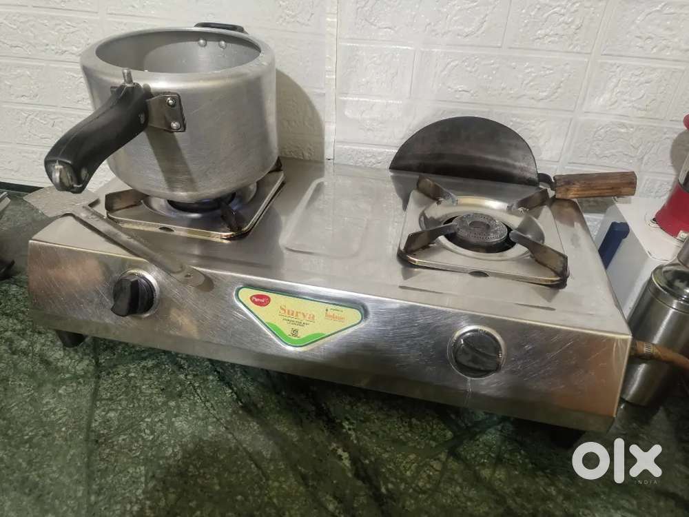 Double Burner Gas Stove Of Pigeon