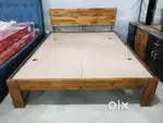 WAKEFIT : KING BED SHESHAM WOOD FOR SALE. FLASH FLAT 70% OFF.