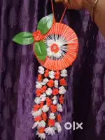 Woolen flowers