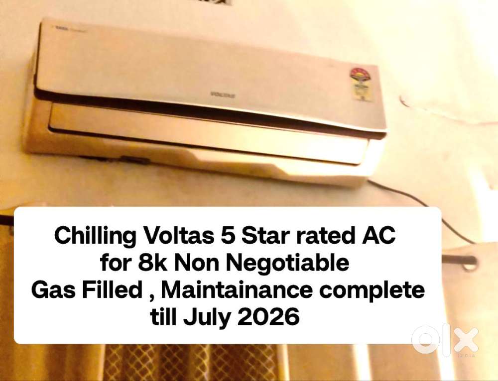 Chilling Cold AC Voltas 5 star Energy Consumption