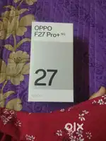 Oppo f27 pro plus used 9 months only