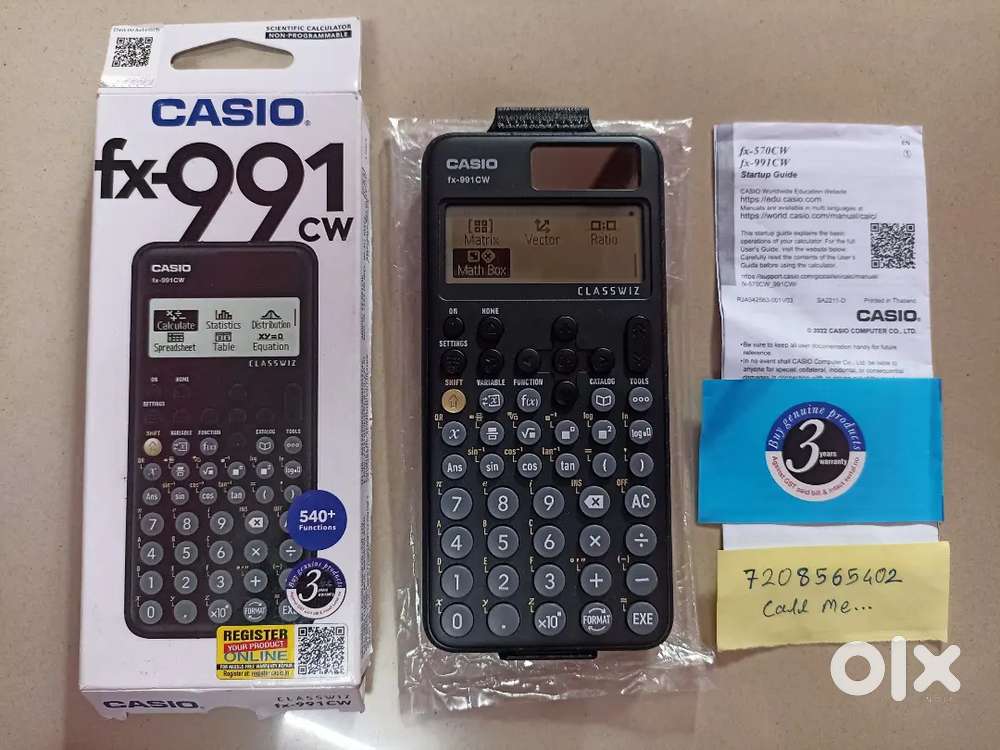 CASIO Scientific Calculator Original & Sandisk Pendrive..