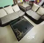 7 Seater Sofa Set with center table