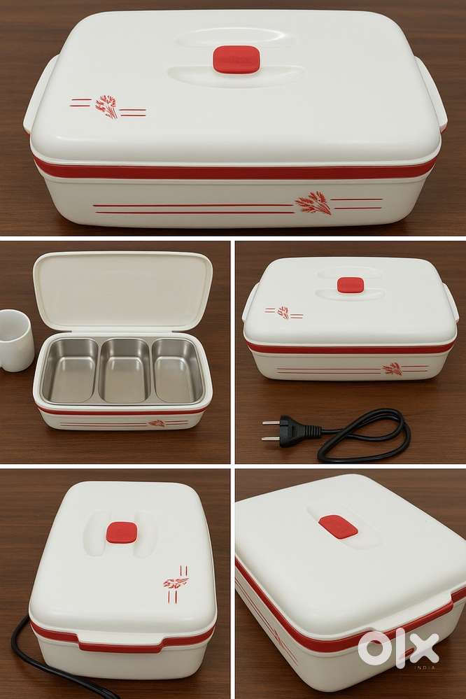 Milton electric warmer with 3 compartments. Excellent condition.