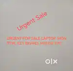Laptop, Monitor, Keyboard etc for sale