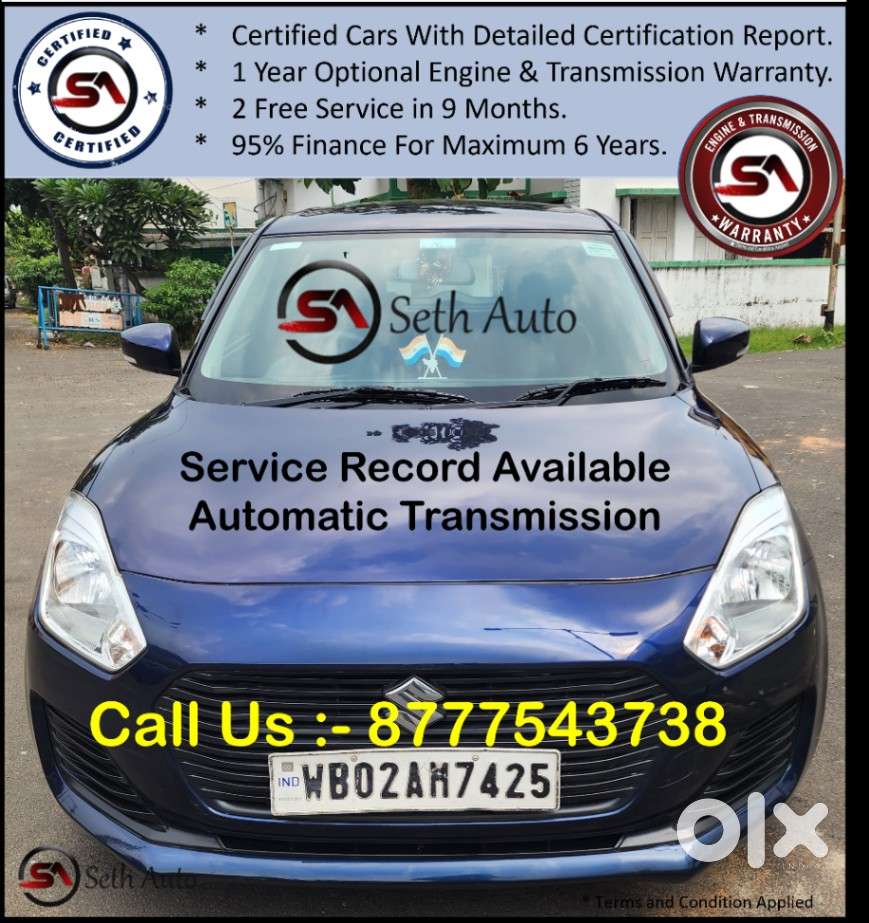 Maruti Suzuki Swift AMT VXI, 2018, Petrol