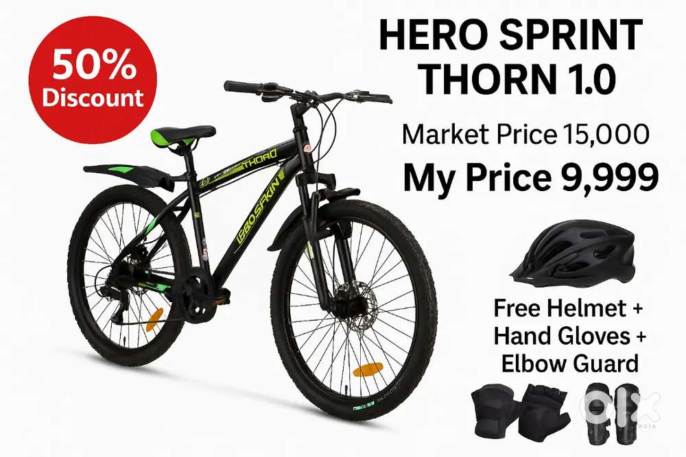 A brand new cycle Chat with me we can less the price as your wish