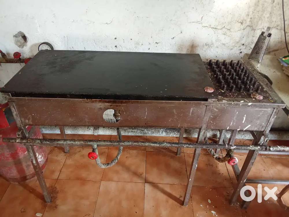 Roti hot plate making