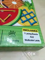 Puzzles and lacing activity