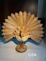 Handcrafted peacock elegance