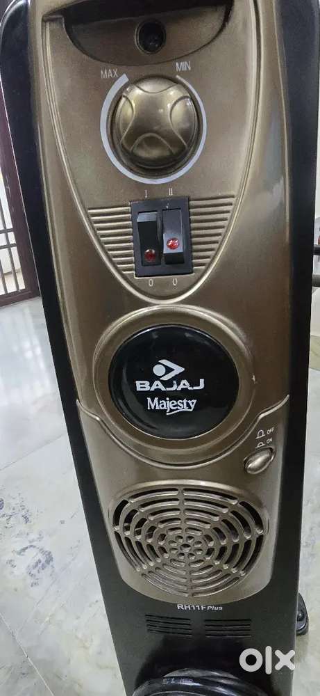 Bajaj majesty oil heater in brand new condition