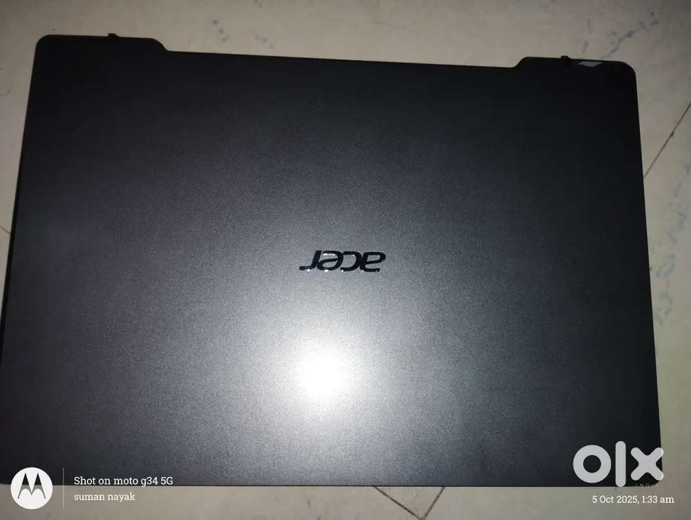 Laptop with charger