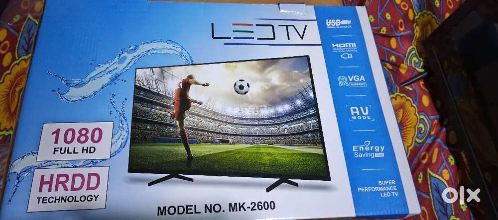 New box pack led tv