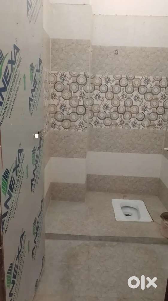 1bhk room set with attached bathroom and washroom