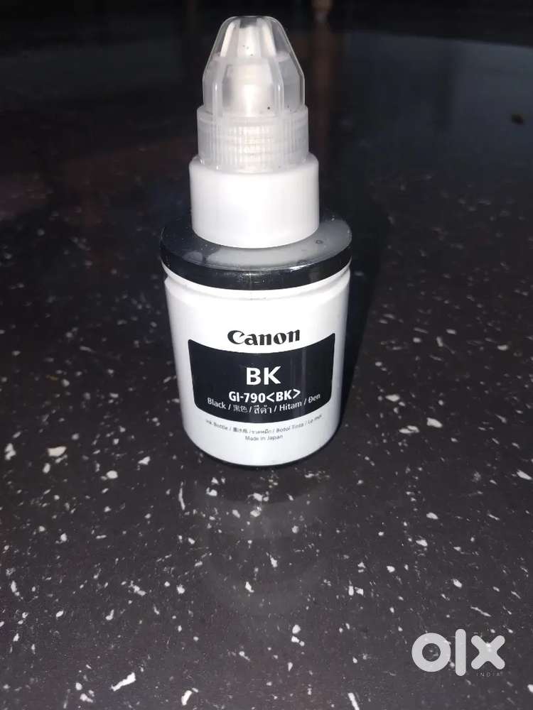black ink canon epson