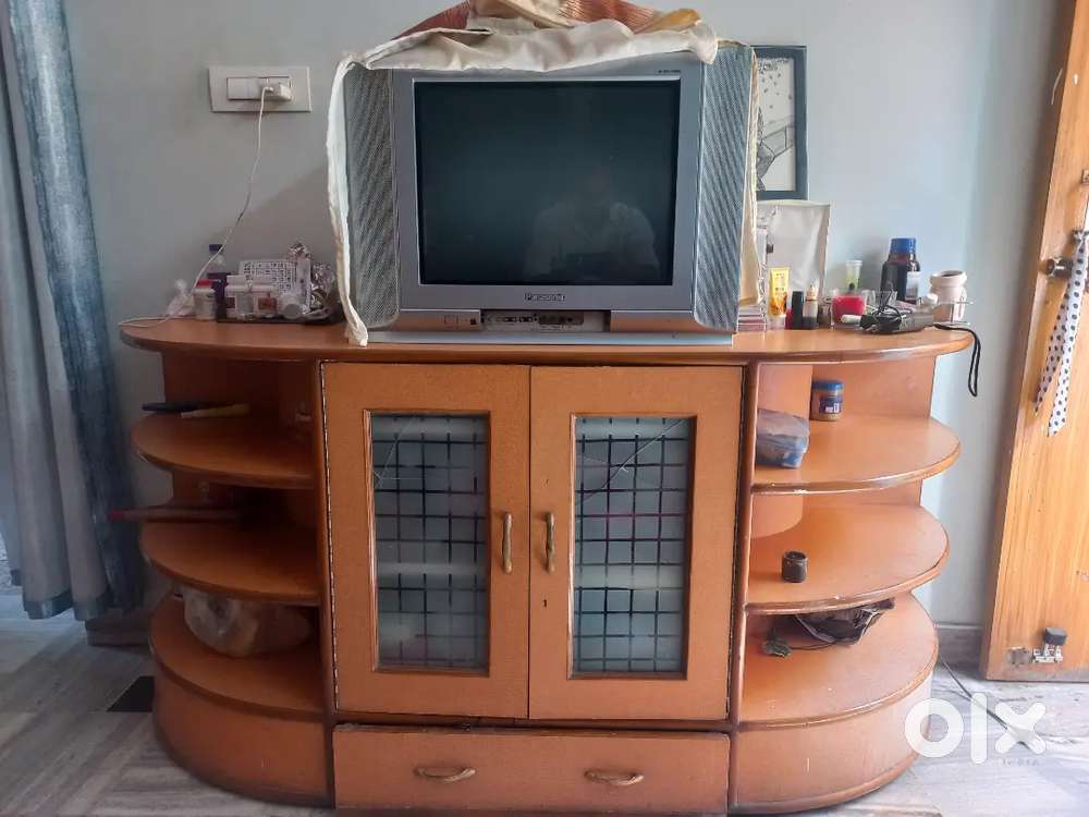 Tv and trolly