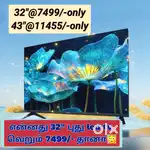 Aadi offer' new sony 43 inch smart Android led tv @11144