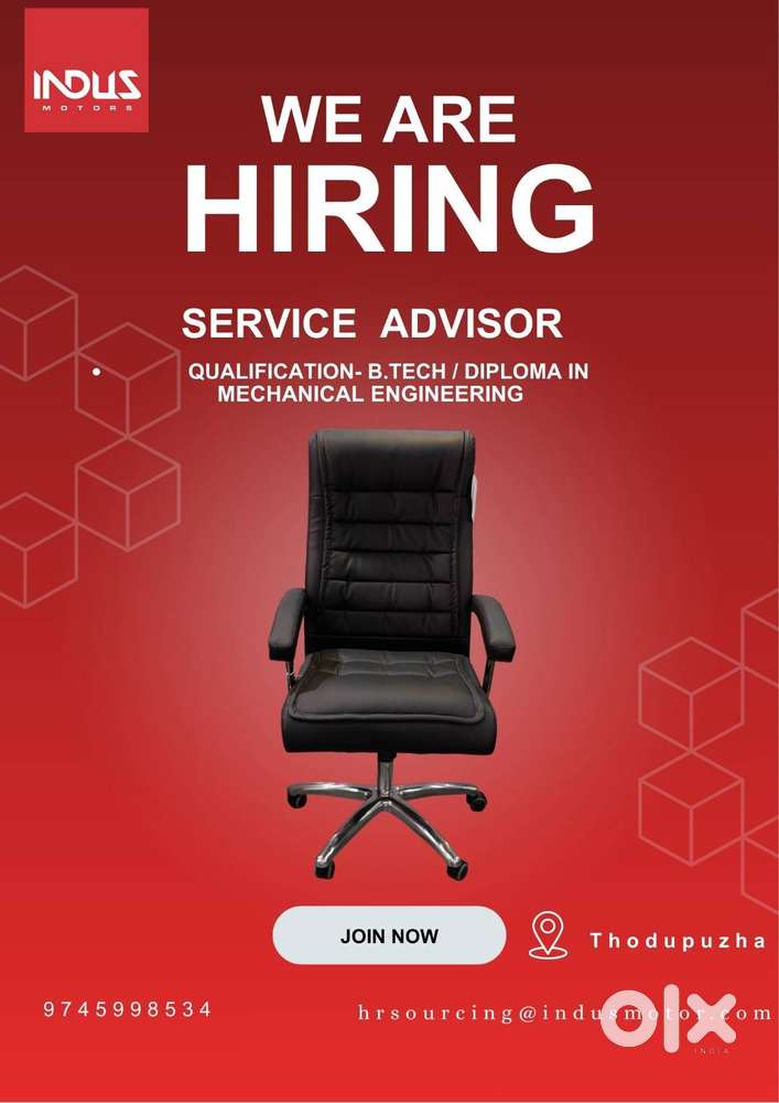 Service Advisor- Thodupuzha