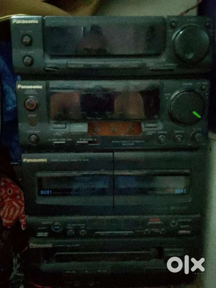 Panasonic audio system fm.aux working condition no speaker