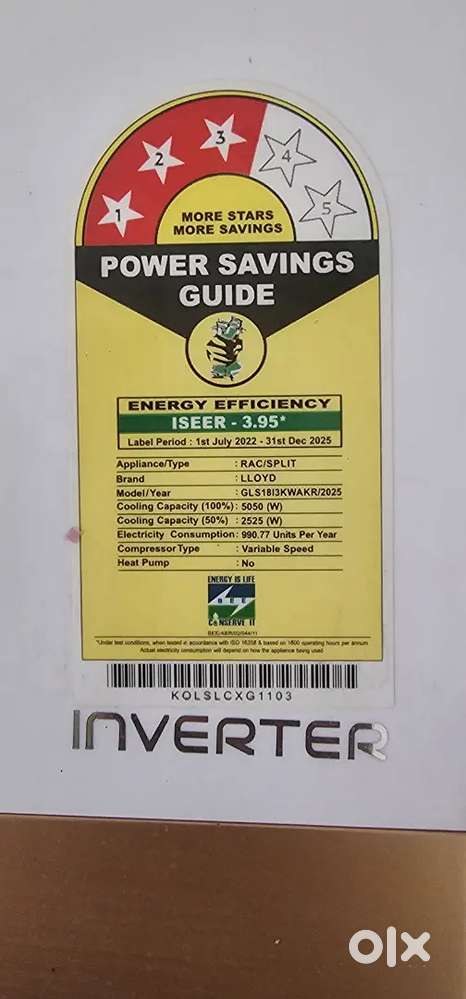 Lloyd inverter Ac very good condition