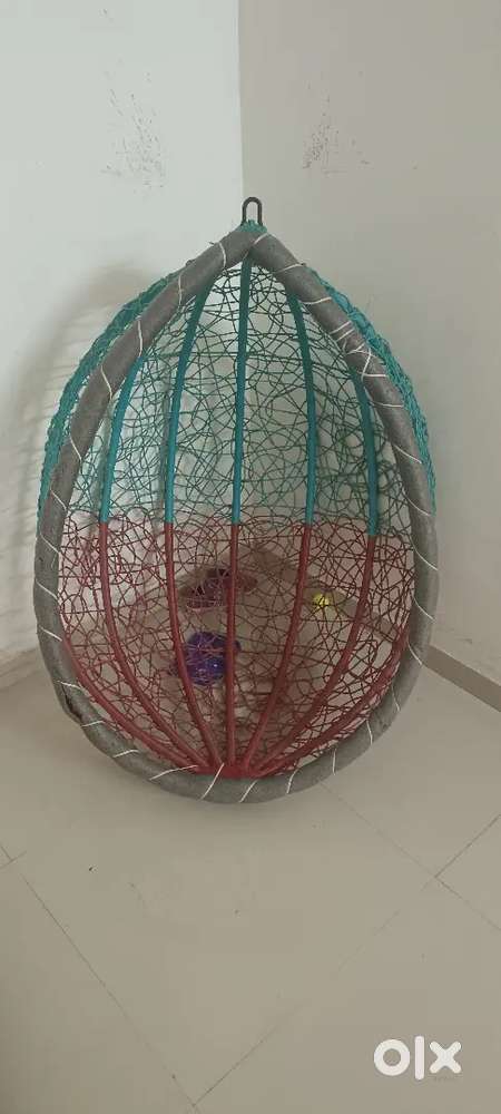 Iron swing chair
