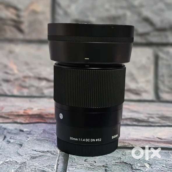 Used Sigma 30 mm f/1.4 DC DN Contemporary Lens for Sony E-Mount Black