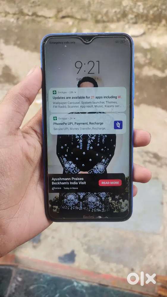 Redmi 8A blue colour