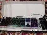Aula combo wired usb gaming keyboard 8deys old  super mint condition