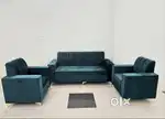 New sofa set 8499, L shape sofa 16000/- Emi option available