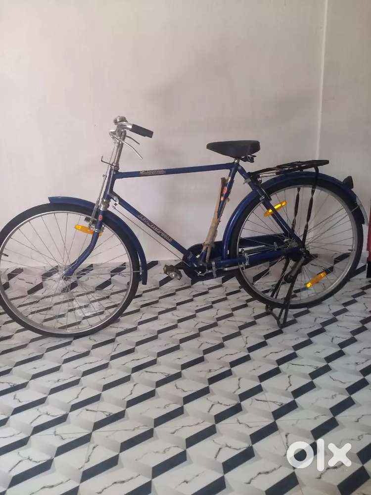 Bicycle blue in colour