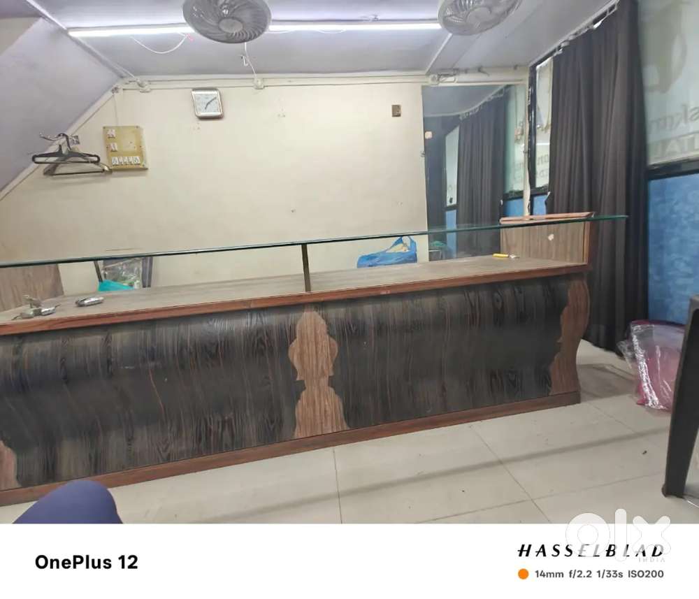 Wooden display Counter