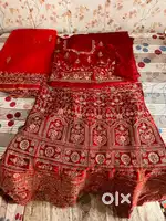 Beautiful mehroon lehga