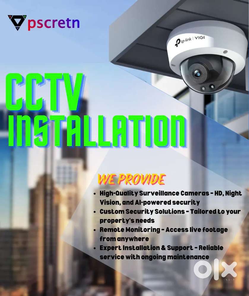 CCTV Installation and Maintenance & Led Scrolling Board